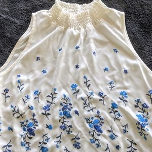 High Necked Tank Top